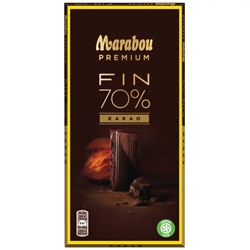 Какао Marabou Premium 70% 100г