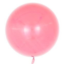 Шар (18''/46 см) Сфера 3D, Deco Bubble, Светло-розовый, Глянец, 10 шт