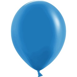 Шар (10''/25 см) Синий, пастель, 100 шт.