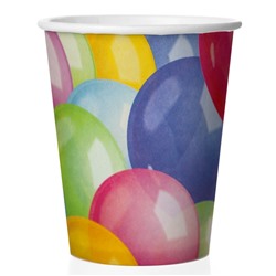 Стаканы (250 мл) Воздушные шары, Разноцветный, 6 шт