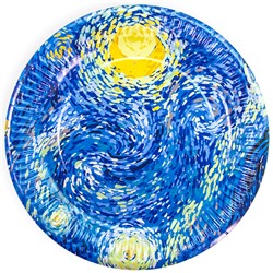 Тарелки (9''/23 см) Звездная ночь, Синий, 6 шт