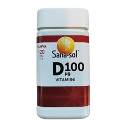 Sana-sol витамин D 100 мг 120 таблеток